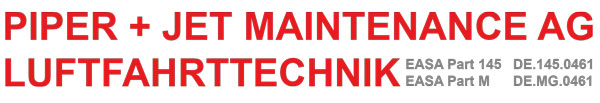 Luftfahrttechnik Piper + Jet Maintenance AG Piper + Jet Maintenance AG